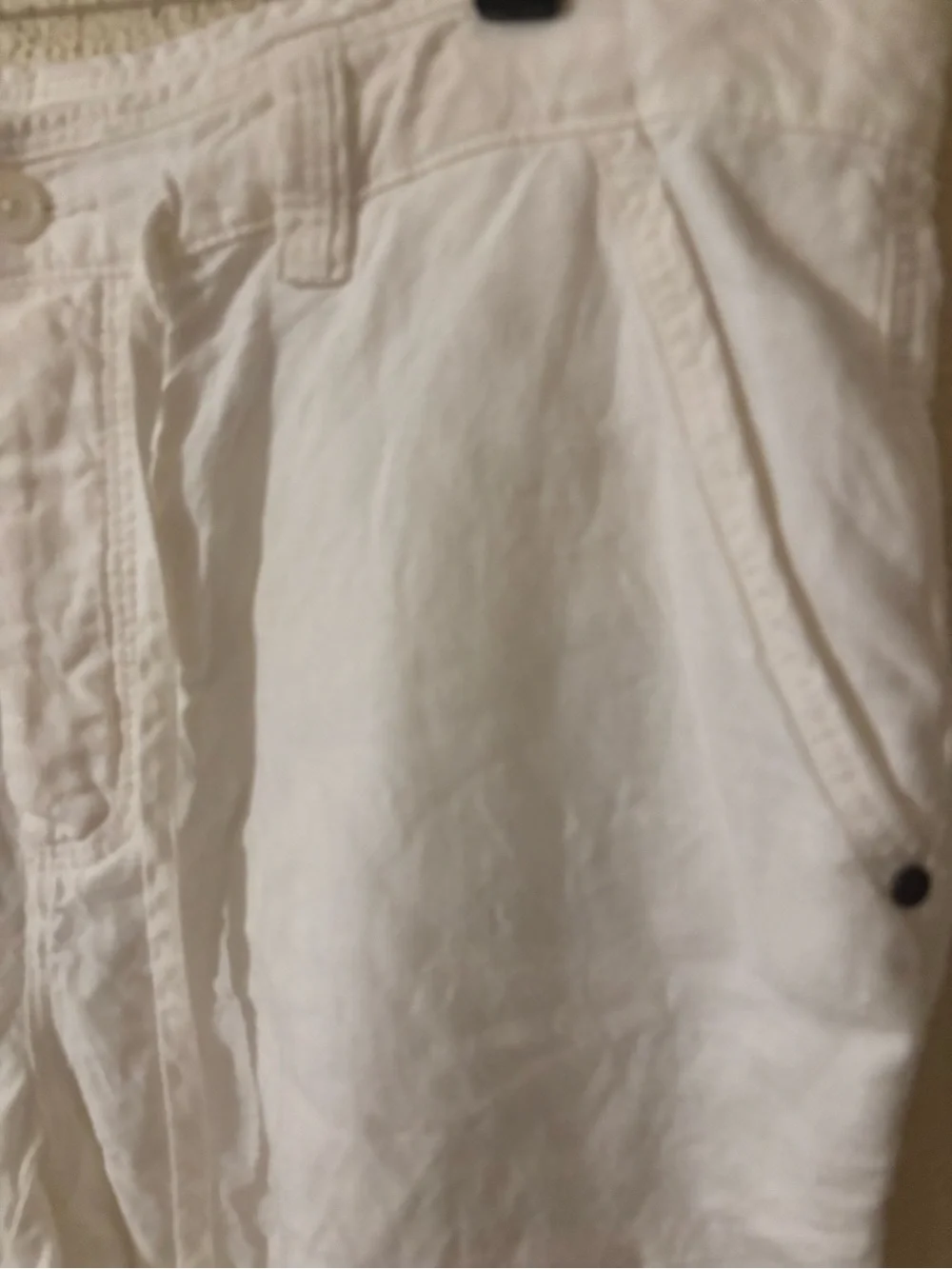 NWOT  Baird Mcnutt Murano Linen Shorts 36/M